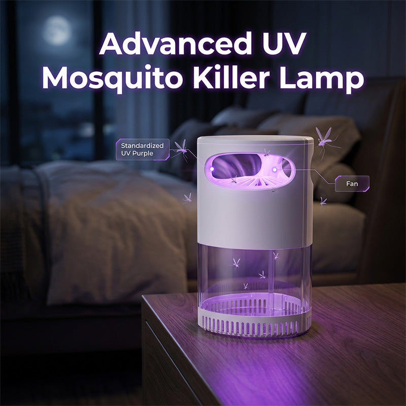 UV Mückenschutz-Lampe mit leisem Ventilator – Chemiefrei -    Zorenza