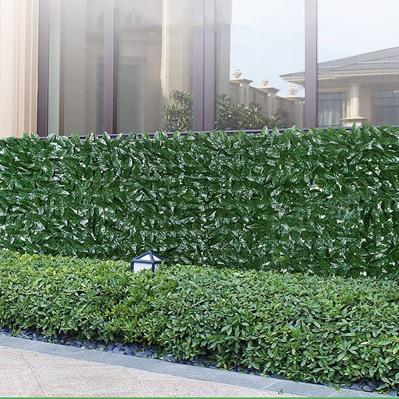 Künstlicher Blätter-Sichtschutz – Wetterfeste Gartenverkleidung Zorenza