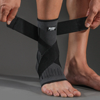 Sprunggelenkbandage mit Kompression und verstellbarem Klettverschluss -    Zorenza