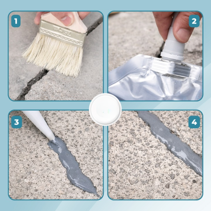 Betonreparatur-Kleber zur Rissabdichtung -    Zorenza