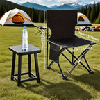 Klappbares Camping-Möbelset mit Oxford-Stoff und Metallrahmen -    Zorenza