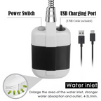 Campingdusche USB – Tragbare Outdoor-Dusche mit Akku -    Zorenza