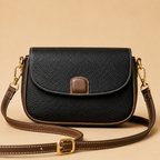 Crossbody-Tasche aus weichem Leder mit Magnetverschluss -    Zorenza