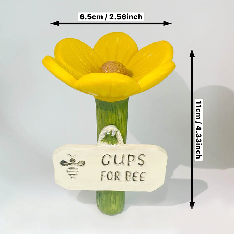 Bienen-Tränke mit Pfahl für Garten und Balkon -    Zorenza