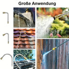 Teleskop-Hochdruckreiniger Verlängerungsstange aus Messing Zorenza