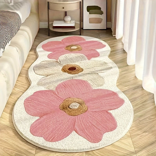 Blütenteppich mit Designer-Motiv -    Zorenza