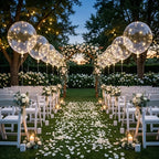 LED-Luftballons Set – Leuchtende Deko für Hochzeit, Geburtstag & Garten -    Zorenza