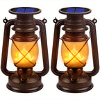 Solar LaternenVintage mit flackerndem LED-Licht -    Zorenza