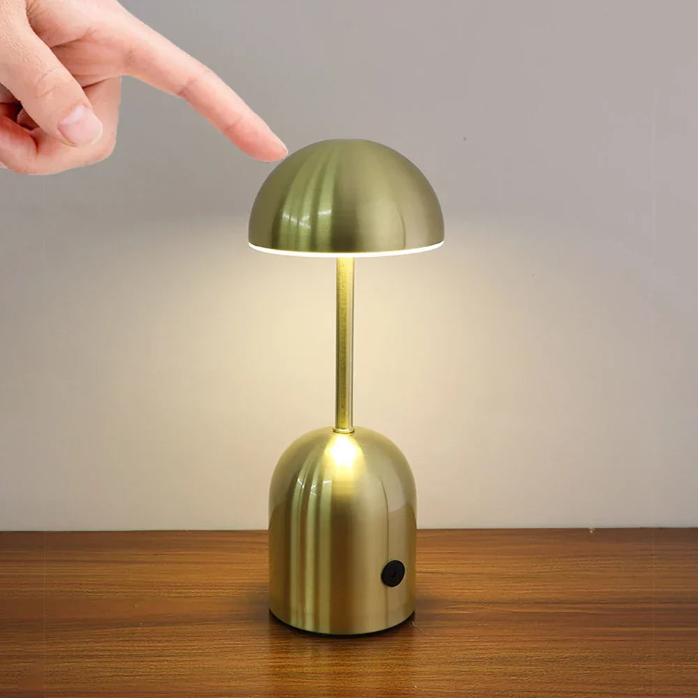 LED-Tischlampe Metall mit Touch-Steuerung und Dimmer -    Zorenza