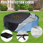 Pool Abdeckplane rund wetterfest mit Spannkabelsystem -    Zorenza