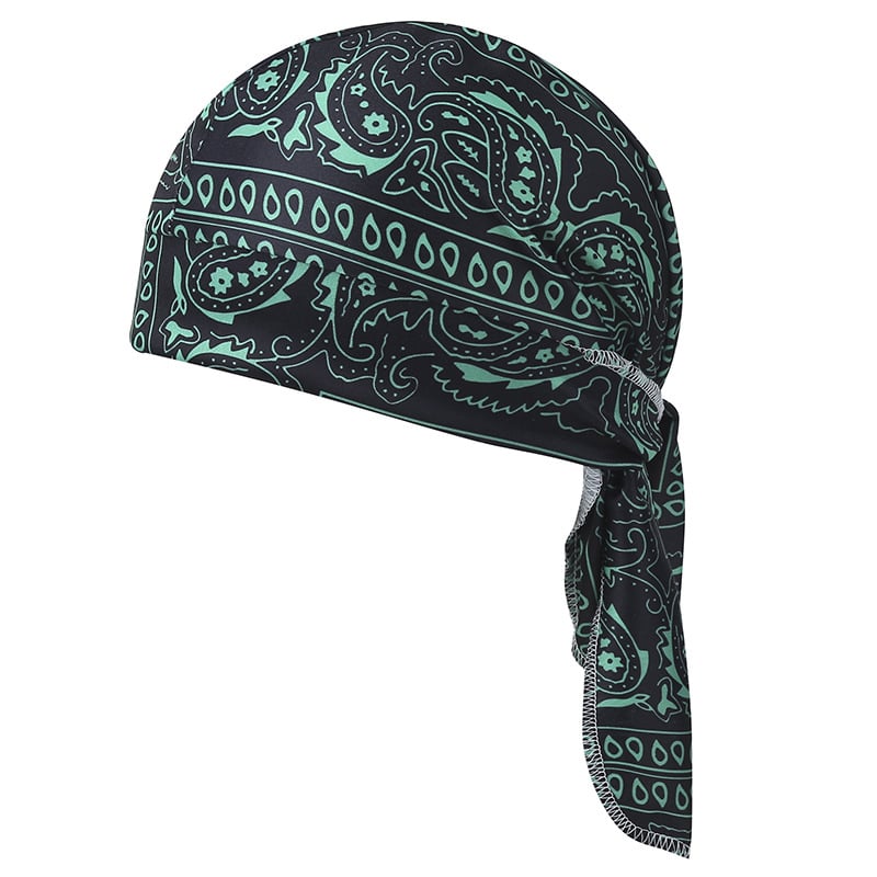 Kopftuch Radfahren elastisch mit Bandana-Muster -    Zorenza