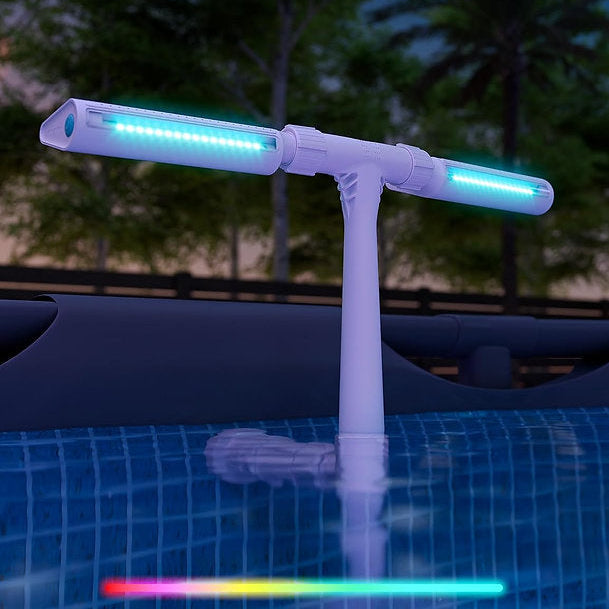 RGB Solar-Poolbrunnen — Verwandelt Ihren Pool jeden Abend in eine Lichtshow -    Zorenza
