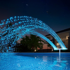 RGB Solar-Poolbrunnen — Verwandelt Ihren Pool jeden Abend in eine Lichtshow -    Zorenza