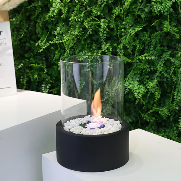 Tischkamin Glas – Kompakt mit warmer Atmosphäre für Innen und Außen -    Zorenza