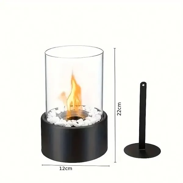 Tischkamin Glas – Kompakt mit warmer Atmosphäre für Innen und Außen -    Zorenza