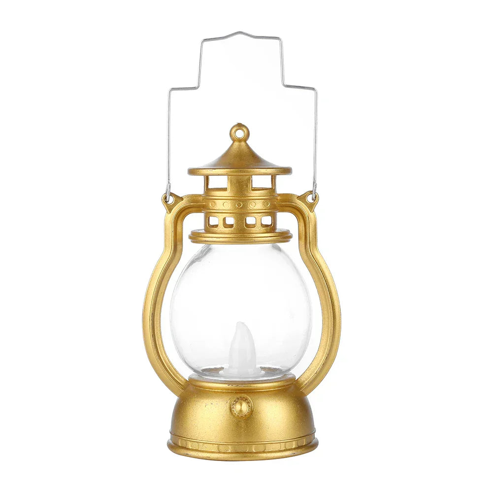 Solar-Laterne im Vintage Stil mit flackerndem LED-Licht -    Zorenza