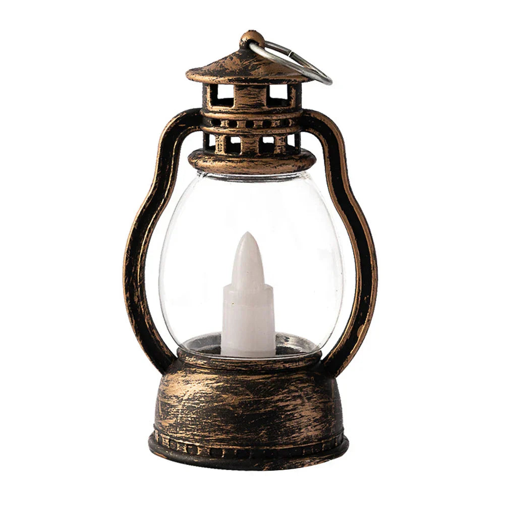 Solar-Laterne im Vintage Stil mit flackerndem LED-Licht -    Zorenza