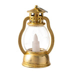 Solar-Laterne im Vintage Stil mit flackerndem LED-Licht -    Zorenza