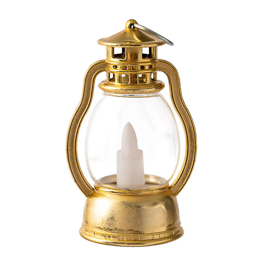 Solar-Laterne im Vintage Stil mit flackerndem LED-Licht -    Zorenza