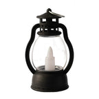 Solar-Laterne im Vintage Stil mit flackerndem LED-Licht -    Zorenza