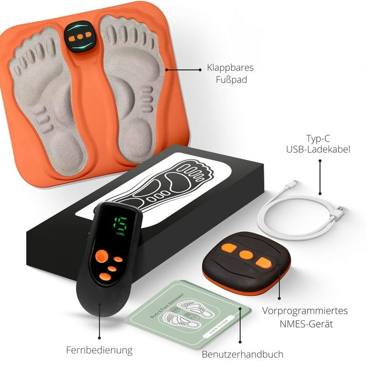 Fußmassagegerät NMES-Technologie für Neuropathie-Linderung -    Zorenza