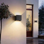 LED-Wandleuchte Würfel – Kabellos, Dimmbar, USB-aufladbar (2er-Set) -    Zorenza