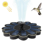Kabellose Solar-Wasserfontäne – 5 Düsen, schwimmend, bis 95 cm Höhe -    Zorenza