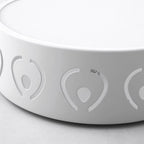 LED-Deckenleuchte Ø 28 cm — Warm- & Kaltweiß, Sternenmuster für Flur & Eingang -    Zorenza