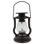 Solar-Laterne im Vintage Stil mit flackerndem LED-Licht -    Zorenza