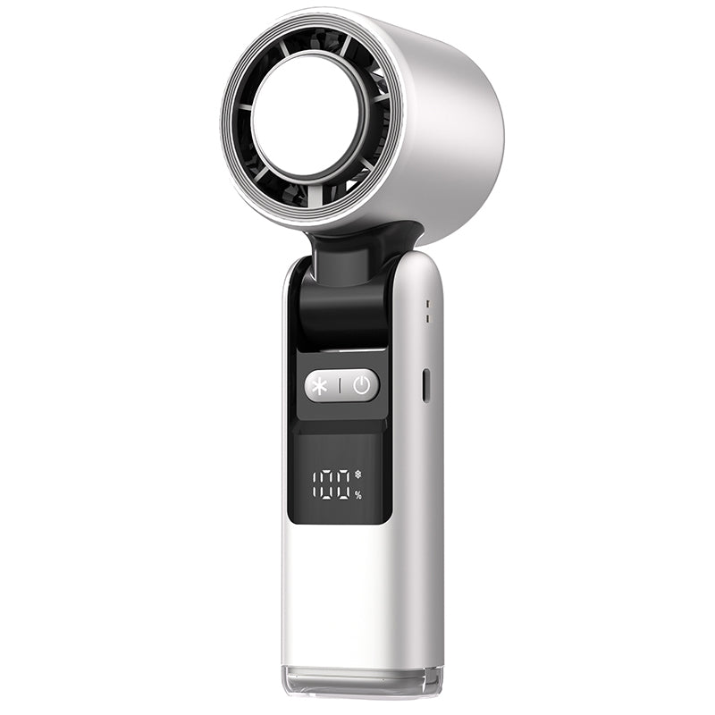 Mini Kühlventilator mit Eiskühlung und digitalem Display -    Zorenza