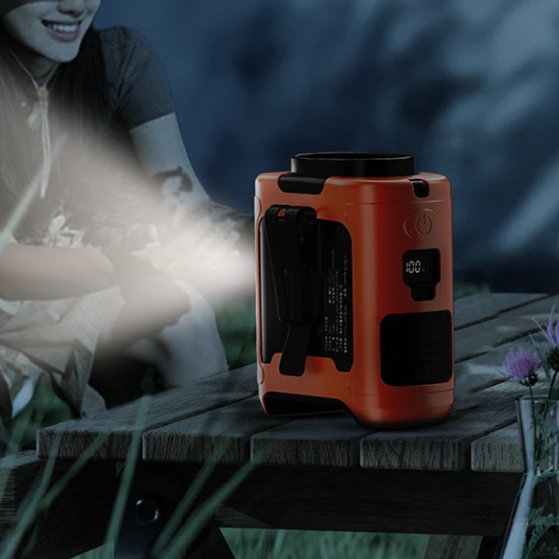 Handsfree Taillenventilator – Wiederaufladbar mit Gürtelclip -    Zorenza