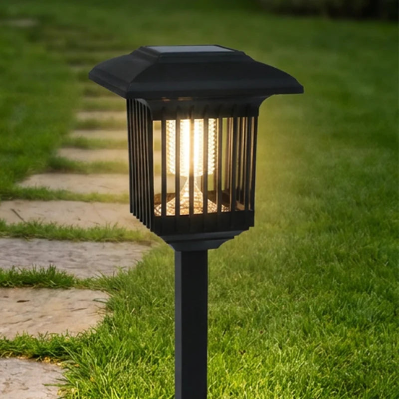 Solar Insektenvernichter mit UV-Licht und Schutzgitter -    Zorenza