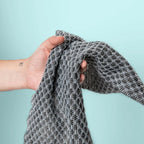 Peeling-Handtuch Bambus-Kohle – Tiefenreinigung für glatte Haut -    Zorenza