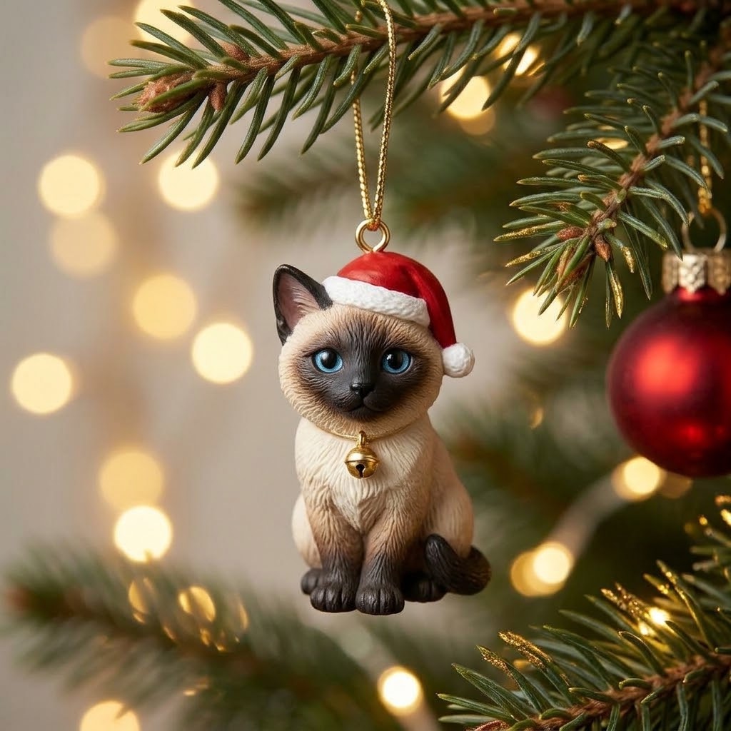Katzen-Adventskalender mit 24 Katzenfiguren zum Aufhängen – für Katzenliebhaber -    Zorenza