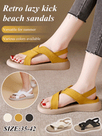 Retro Loafers Steigbügel-Sandalen für den Strand -    Zorenza