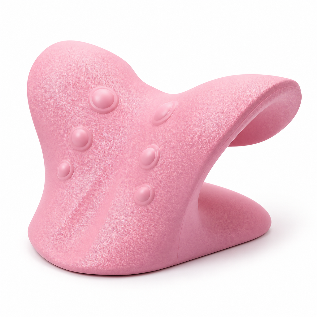 C-förmige Nackenstütze aus EVA mit Traktionsdesign, 21 × 16 × 11 cm -    Zorenza