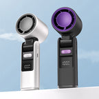 Mini Kühlventilator mit Eiskühlung und digitalem Display -    Zorenza