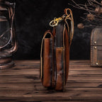 Gürteltasche Leder für Herren mit Reißverschluss -    Zorenza