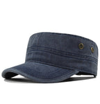 Militär Cap Baumwolle Flat Top mit verstellbarer Passform -    Zorenza