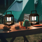 Solar-Gartenlaterne mit USB-Ladung – 10 Stunden Lichtdauer -    Zorenza