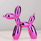Ballonhund Skulptur Harz – Moderne Deko-Figur in verschiedenen Farben -    Zorenza