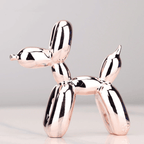 Ballonhund Skulptur Harz – Moderne Deko-Figur in verschiedenen Farben -    Zorenza