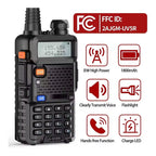 Handfunkgerät Dual Band UV-5R mit 8W Sendeleistung -    Zorenza