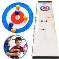Curling Spiel für Zuhause – Olympisches Tischcurling mit Steinen -    Zorenza