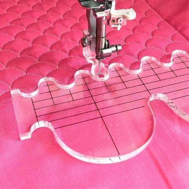 Quilt-Schablonen-Set Acryl – Professionelle Nähvorlagen für Patchwork -    Zorenza