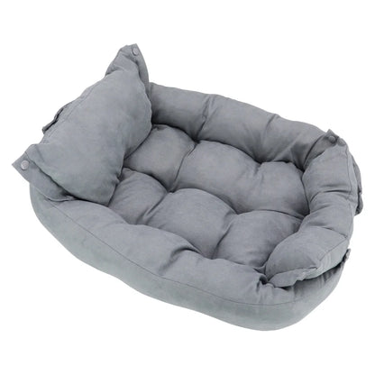 3-in-1 Haustierbett – Sofa, Matte oder Schlafhöhle Zorenza