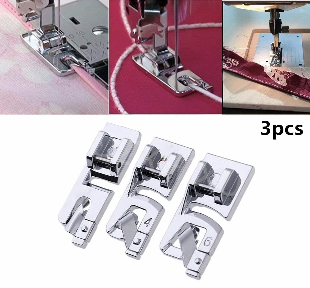 Säumfüße-Set 3-teilig – Perfekte Säume in 3, 4 und 6 mm -    Zorenza