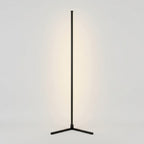 LED-Eckstehlampe 142 cm, dimmbar, 3 Lichtfarben, mit Fernbedienung -    Zorenza