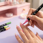 Nail-Art-Stifte Set mit Doppelspitze – 12 Stifte, 24 Farben -    Zorenza