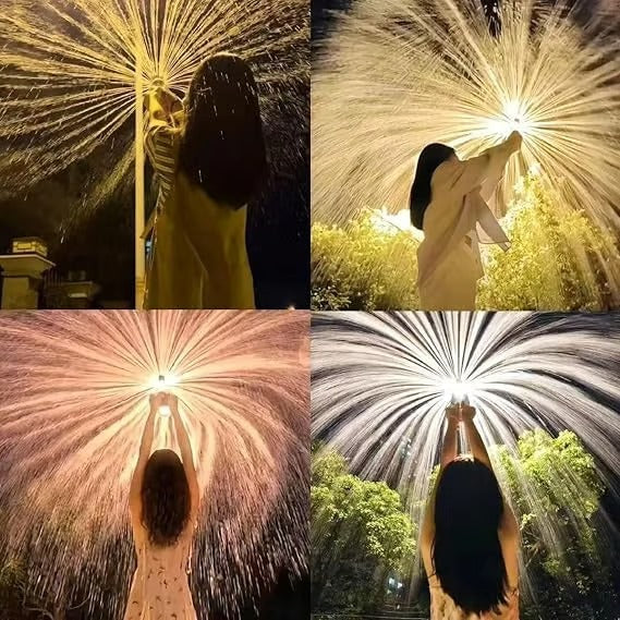 Wasserpistole mit Feuerwerk-Sprüheffekt -    Zorenza